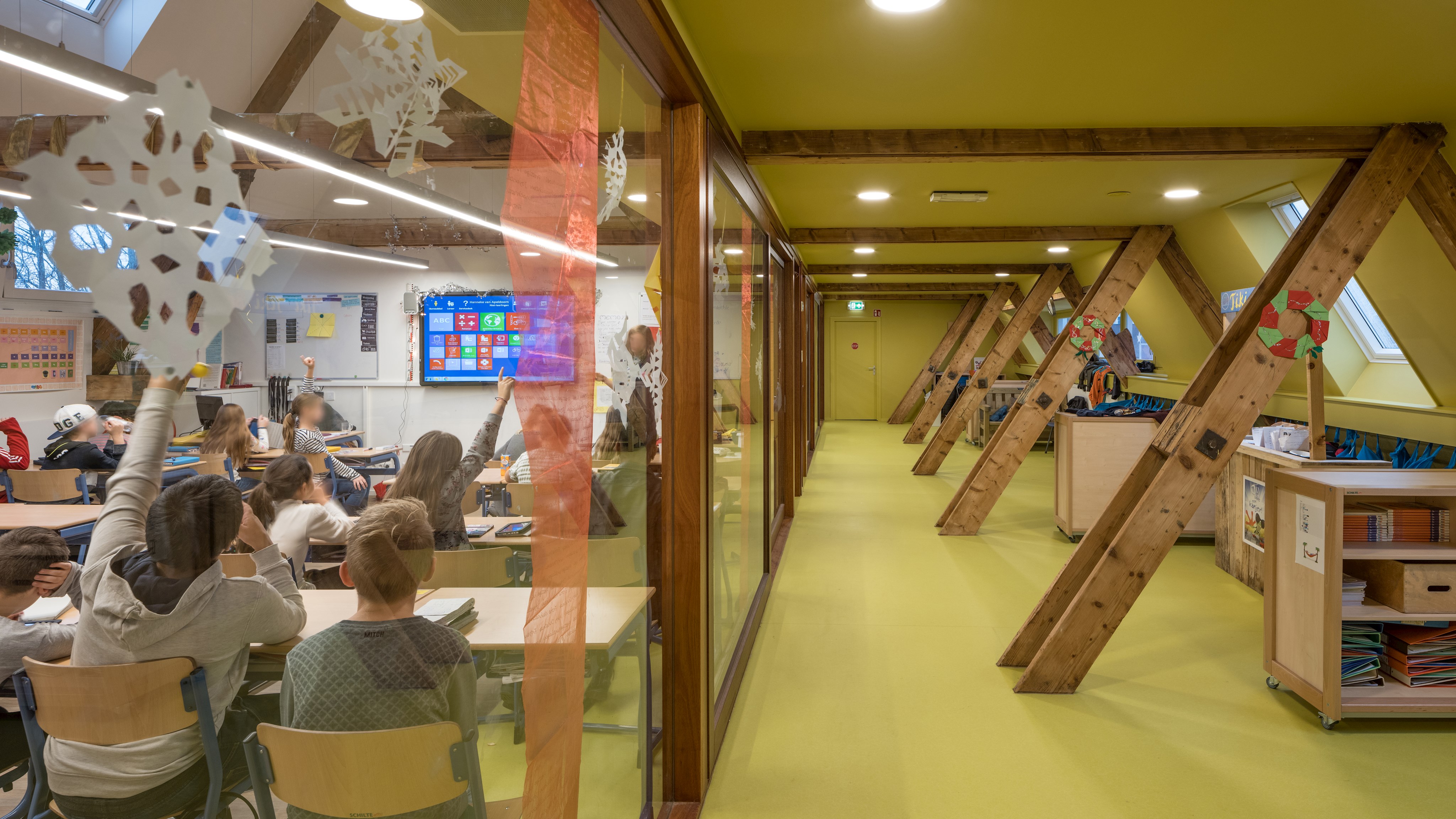 Kompas Rotterdam Verbouwing Acrhitecture Sineth Scholenbouw