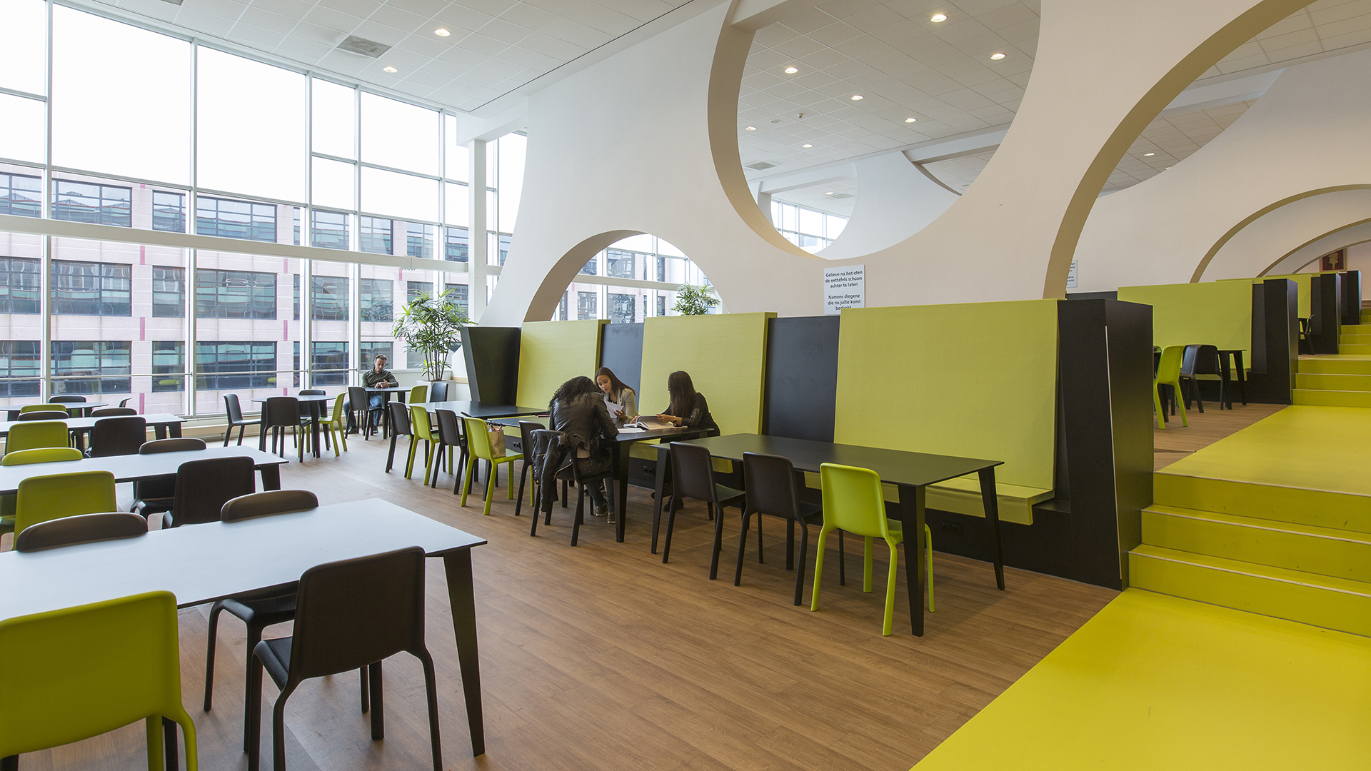 HvA Fraijlemaborg Interieur Architect Kantine 3