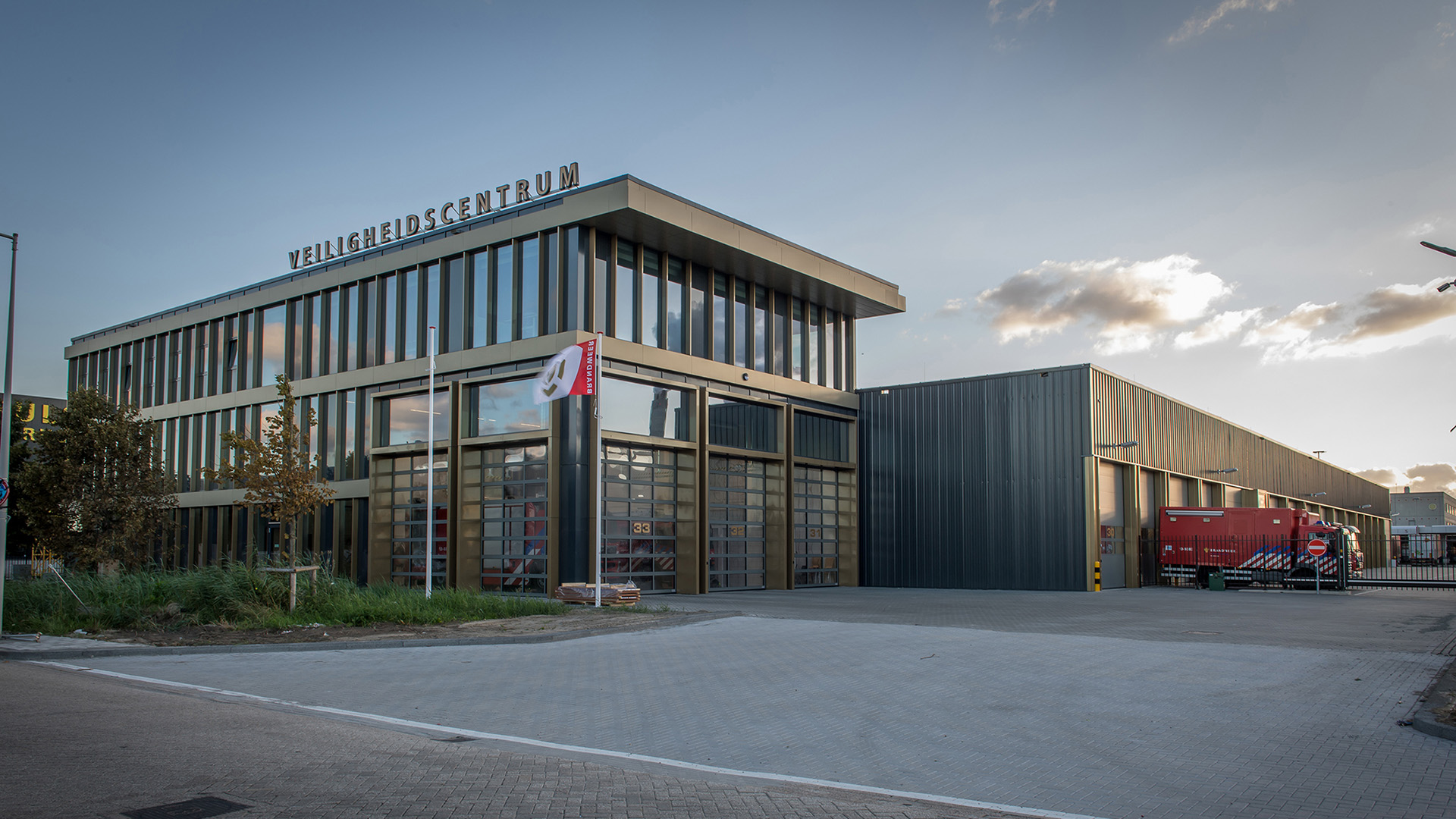 Veiligheidscentrum Brandweer Architectuur GBA Kazerne 2